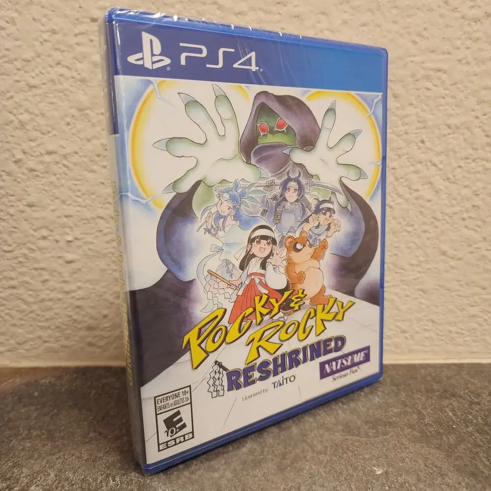 Game - Pocky & Rocky Reshrined [w/ Promo Stickers] (NEW) - PS4